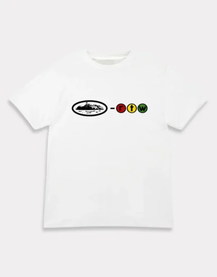 Corteiz 182 T-shirt in White