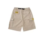 Corteiz Alcatraz Cargo Shorts in Beige