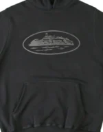 Corteiz Alcatraz Hoodie – Black