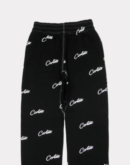 Corteiz All Over Print Joggers in Black