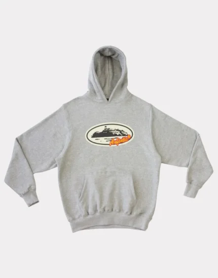Corteiz Aufentic Hoodie in Grey