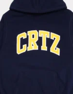 Corteiz Crtz Dropout Hoodie in Navy