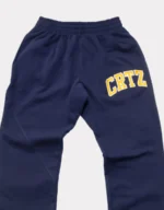 Corteiz Crtz Dropout Joggers in Navy