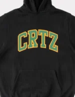 Corteiz Dropout Hoodie in Black