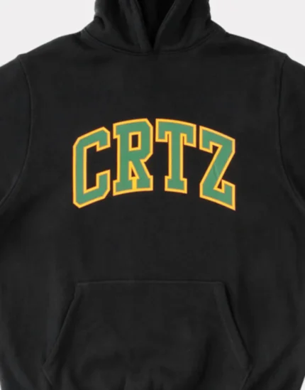 Corteiz Dropout Hoodie in Black