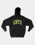 Corteiz Dropout Hoodie in Black