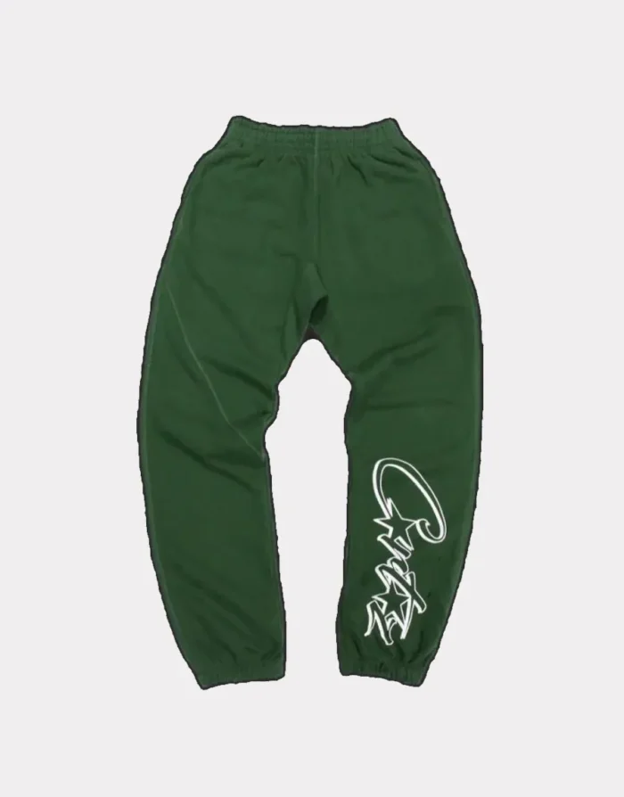 Corteiz Dropout Joggers in Green