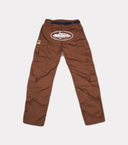 Corteiz Guerillaz* Cargo Pants in Brown