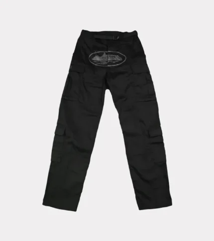 Corteiz Guerillaz Cargos Triple in Black