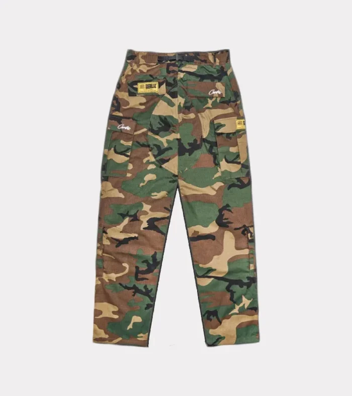 Corteiz Guerillaz* Cargos in Woodland Camo