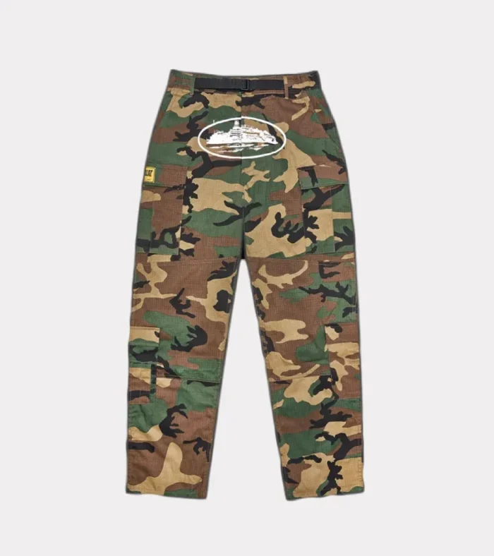 Corteiz Guerillaz* Cargos in Woodland Camo