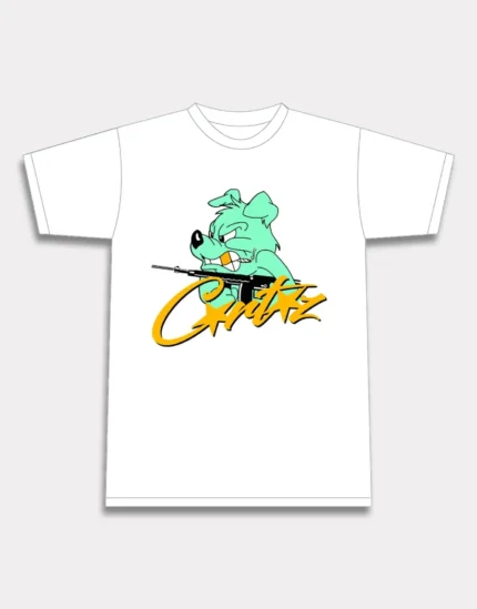Corteiz K9 T-shirt in White