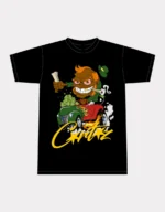 Corteiz Leprechaun 420 T-shirt in Black
