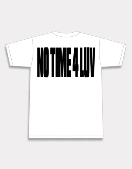 Corteiz No Time 4 Luv T-shirt in White