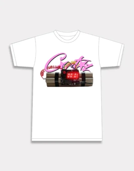 Corteiz No Time 4 Luv T-shirt in White