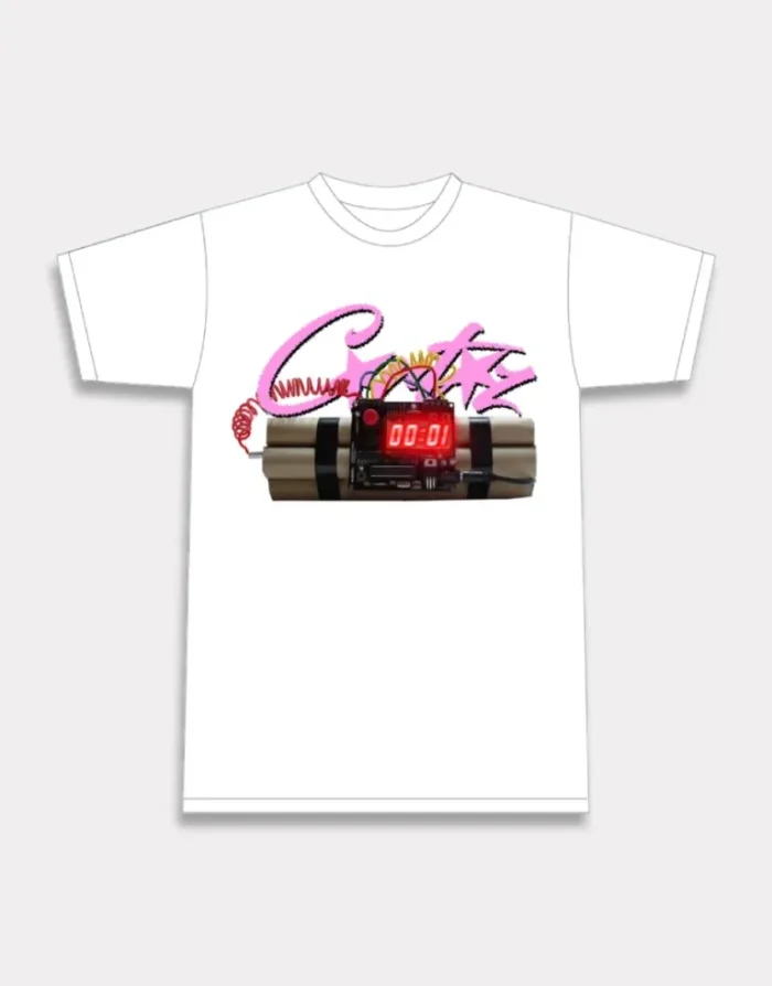 Corteiz No Time 4 Luv T-shirt in White