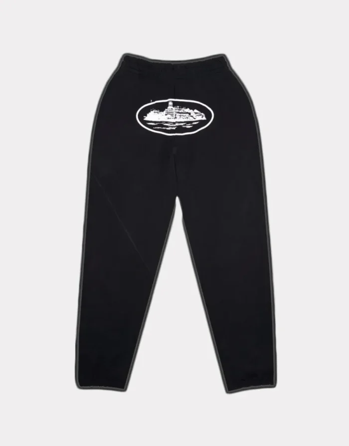 Corteiz OG Alcatraz Joggers in Black