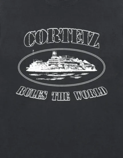 Corteiz OG Alcatraz T-Shirt in Black