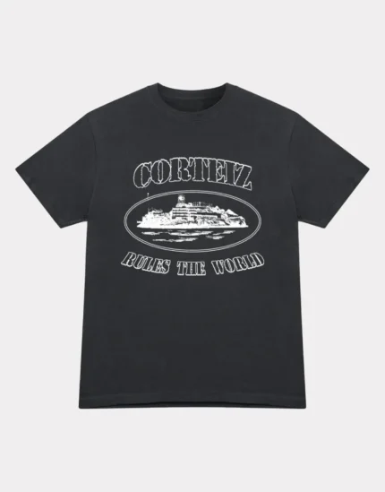 Corteiz OG Alcatraz T-Shirt in Black