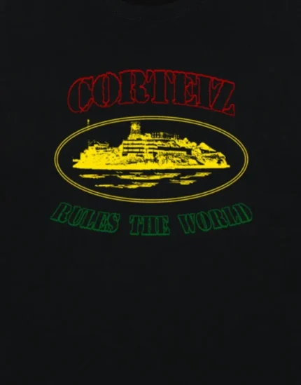 Corteiz OG Carni Alcatraz T-shirt in Black