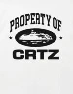 Corteiz OG Property Of Crtz T-Shirt in White