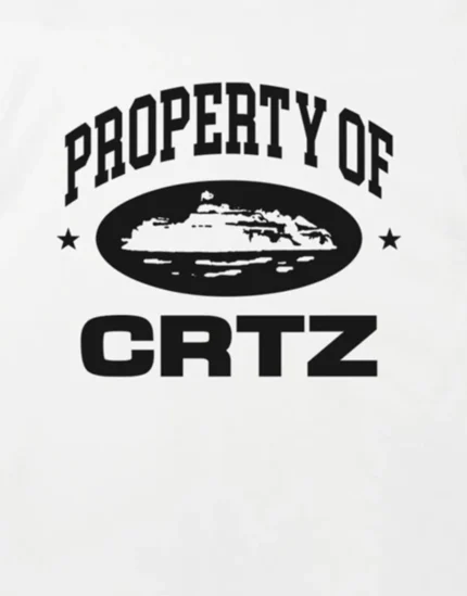 Corteiz OG Property Of Crtz T-Shirt in White
