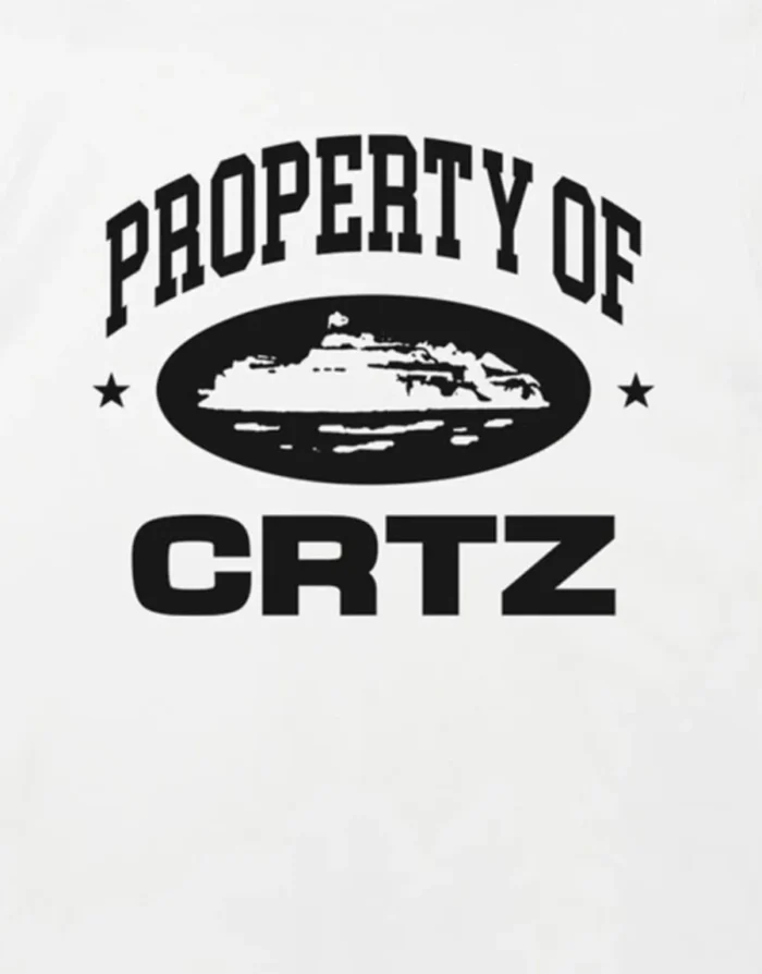 Corteiz OG Property Of Crtz T-Shirt in White
