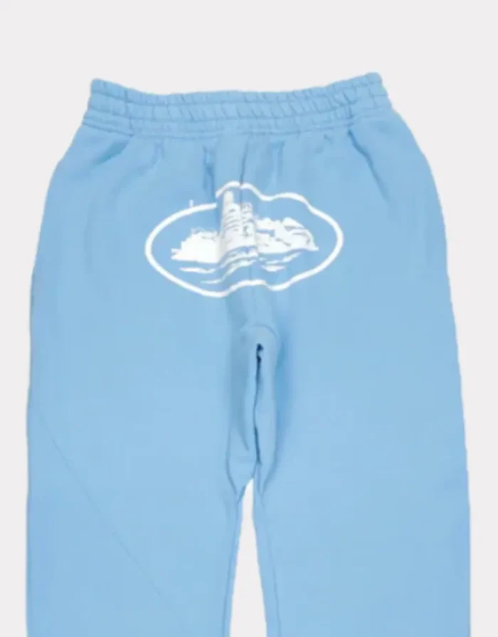 Corteiz Og Alcatraz Joggers in Blue