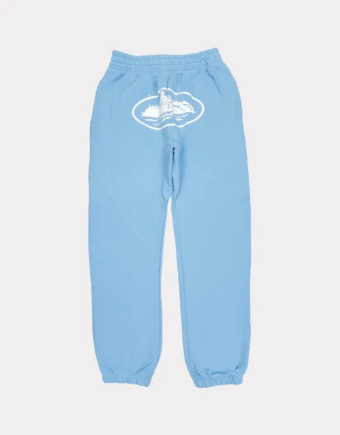 Corteiz Og Alcatraz Joggers in Blue