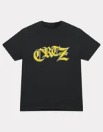 Corteiz Old English T-Shirt in Black