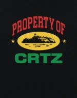 Corteiz Property Of Crtz Carni T-shirt in Black
