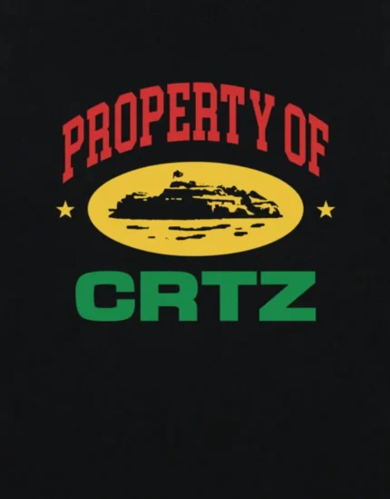 Corteiz Property Of Crtz Carni T-shirt in Black