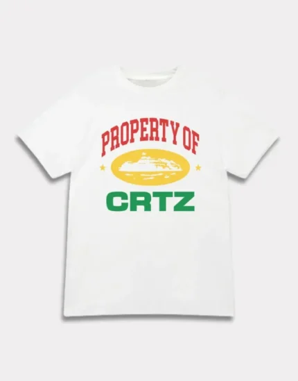 Corteiz Property Of Crtz Carni T-shirt in White