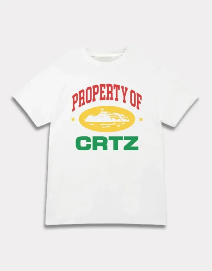 Corteiz Property Of Crtz Carni T-shirt in White