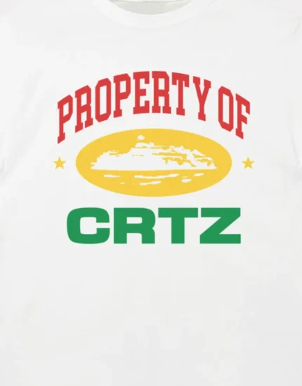 Corteiz Property Of Crtz Carni T-shirt in White