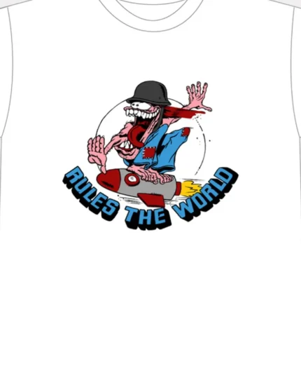 Corteiz Rocketman T-shirt in White