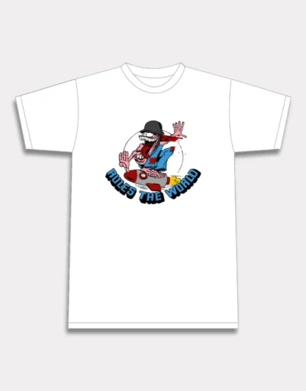 Corteiz Rocketman T-shirt in White