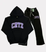 Corteiz Tracksuit in Black