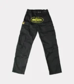 Corteiz Yella Guerillaz Cargos in Black/Yellow